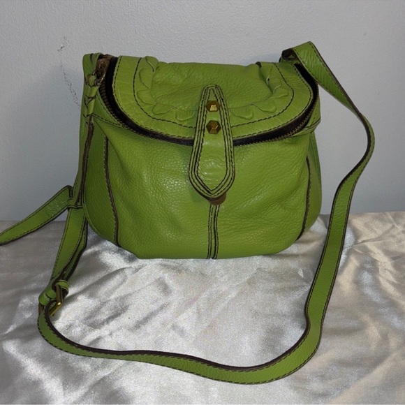 orYANY Handbags - orYANY Lime Green Crossbody Bag